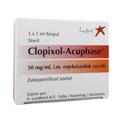 Клопиксол Акуфаз раствор для в/м введения 50мг/мл 1мл №1 (1 амп!!!) фото