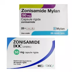 Зонисамид капсулы 50 мг Mylan Италия №28 фото