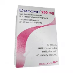 Диакомит (Стирипентол) капсулы 250мг №60 фото